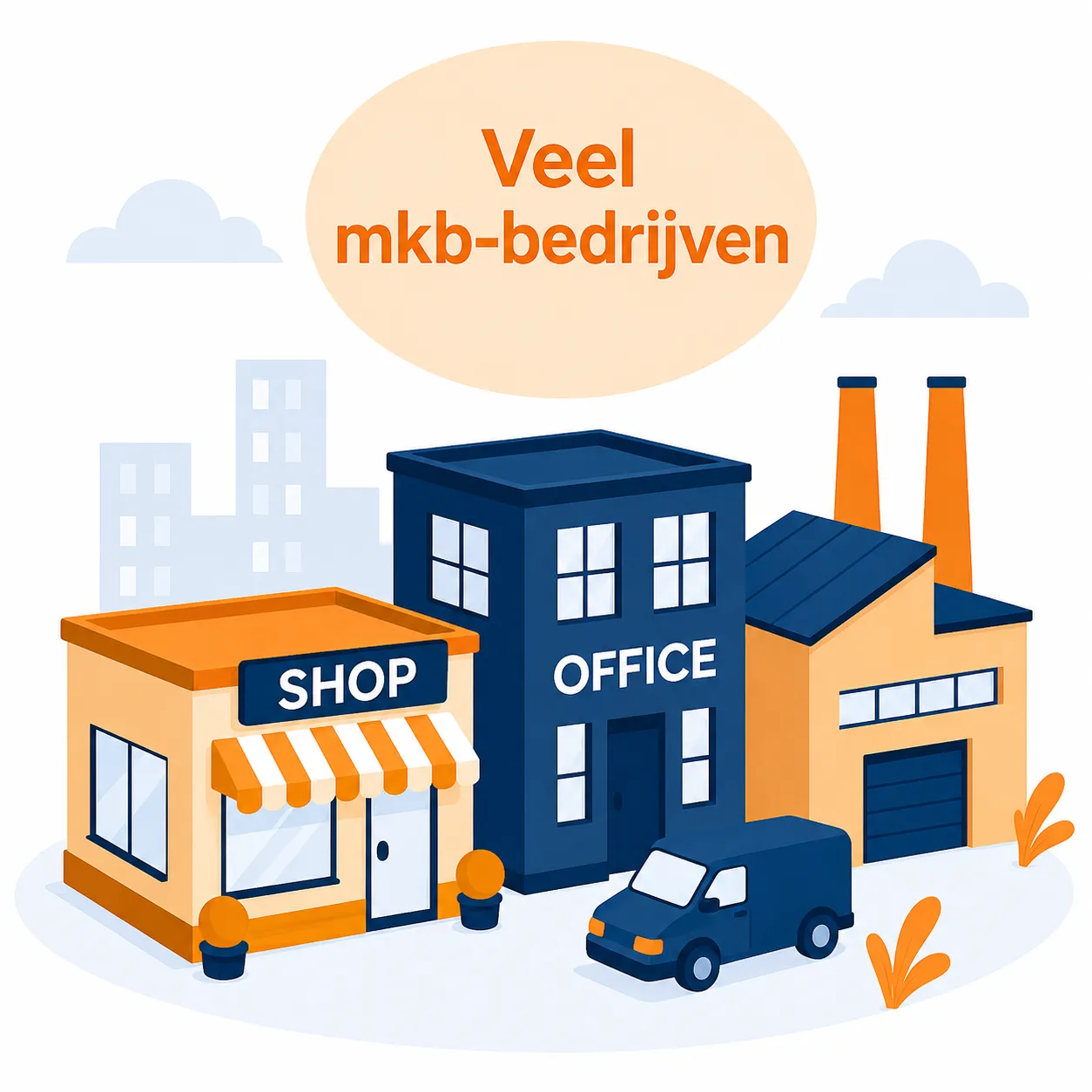 Overwegend mkb-bedrijven